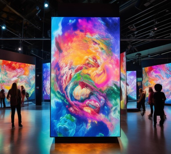 烟台万达数字油画展会，科技赋能传统艺术，沉浸式体验点燃艺术热情